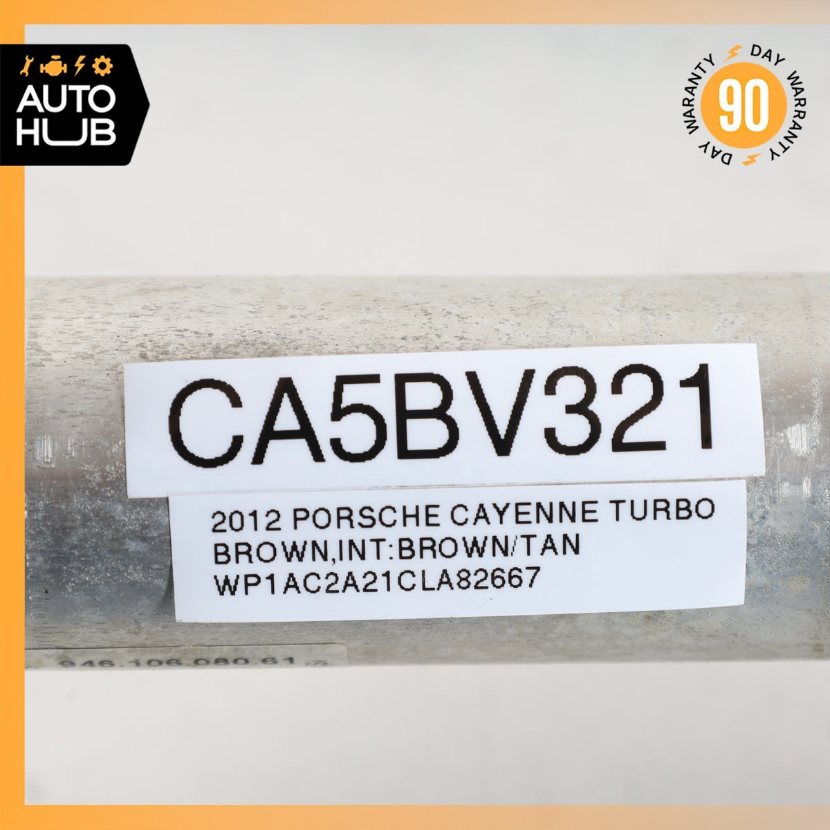 Porsche Cayenne 958 3.6L Engine Radiator Coolant Hose w/ Sensor OEM - photo 16