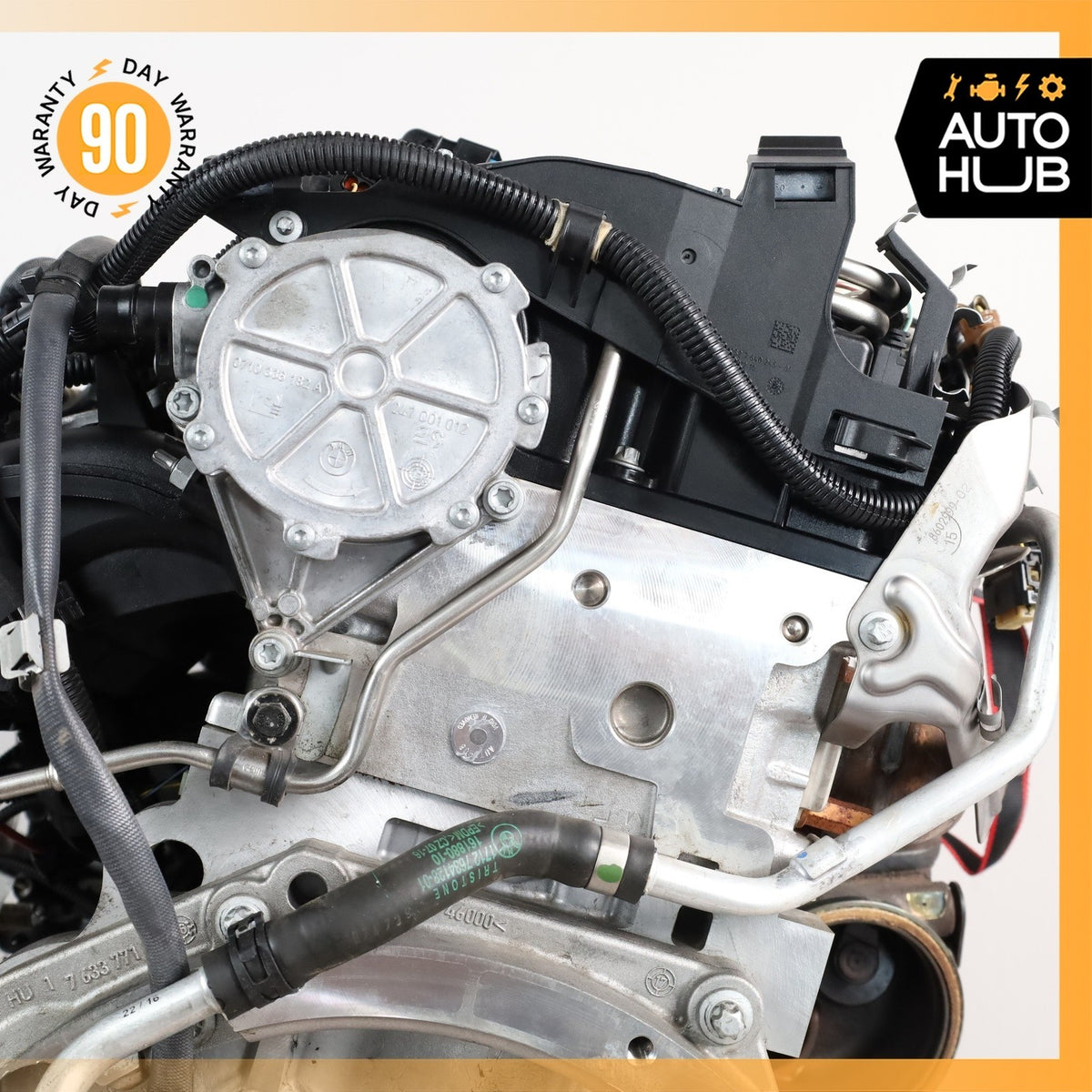 12-18 BMW F15 X5 40e 228i 528i AWD 2.0L N20 Engine Motor Assembly w/ Turbo OEM - photo 11