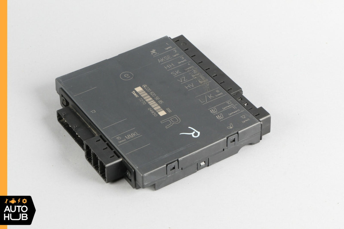 03-06 Mercedes W220 S430 S500 S55 Seat Control Module Front Right 2208205685 ОЕМ - photo 8