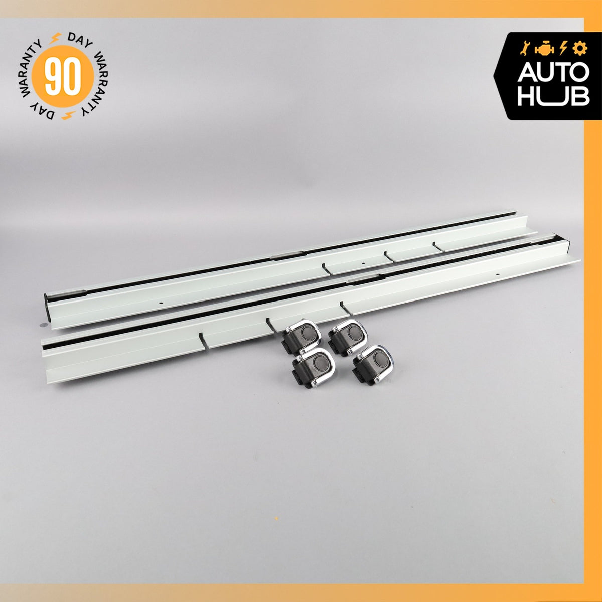 11-18 BMW F26 X4 X3 Rear Trunk Cargo Sliding Rail Set OEM - photo 2
