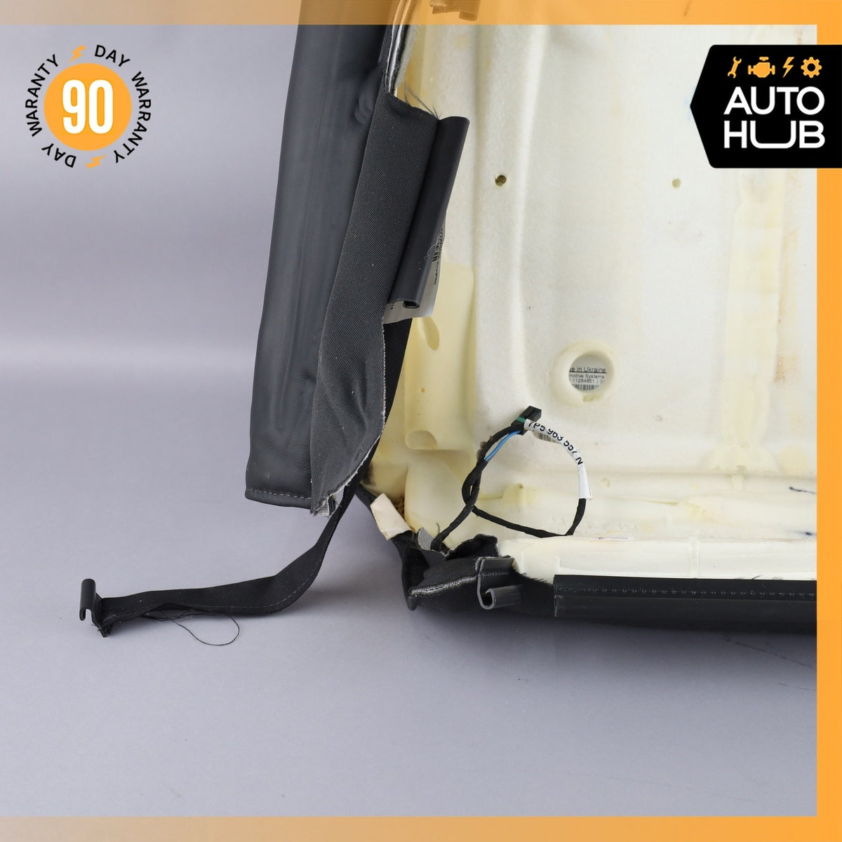 11-18 Porsche Cayenne 958 Front Left Driver Seat Upper Cushion Leather OEM - photo 18