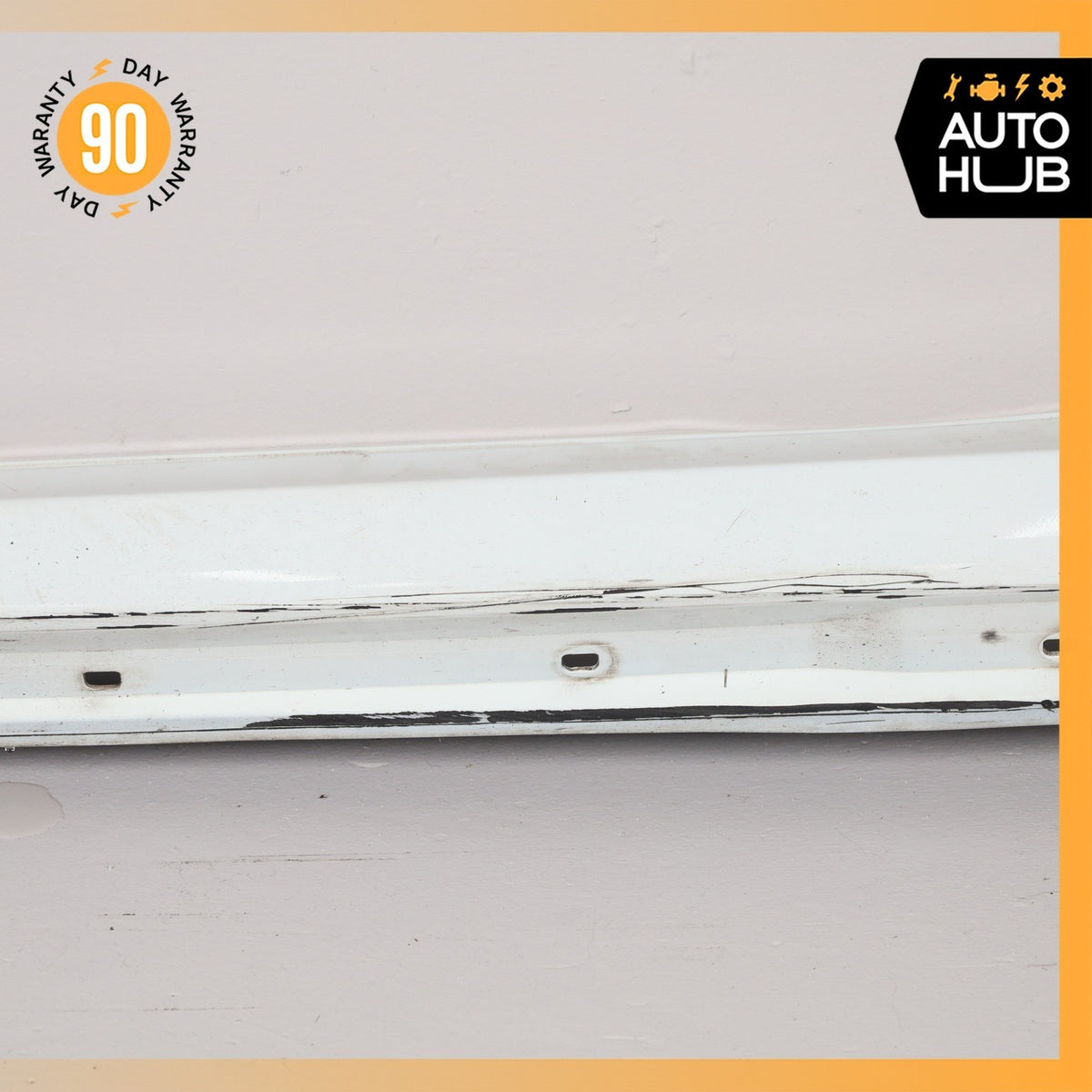 14-16 Porsche Panamera 970 Rocker Panel Side Skirt Left Side White OEM - photo 4
