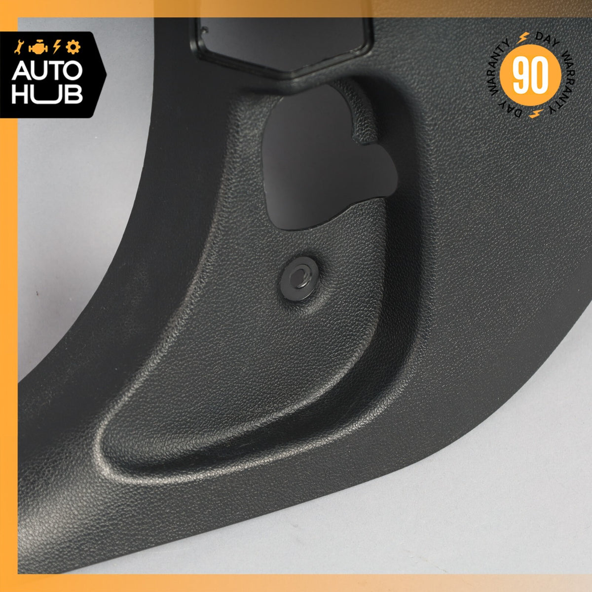 07-13 BMW E93 328i 335i M3 Front Left Under Dash Kick Panel w/Switch Black OEM - photo 3