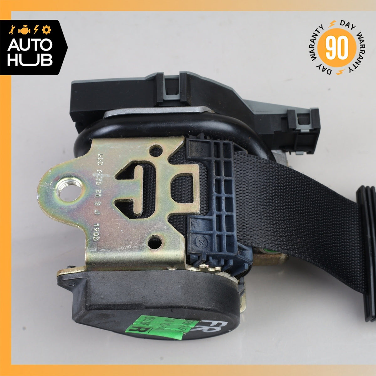 00-03 Mercedes W210 E430 E320 Seat Belt Retractor Front Right Side Black OEM - photo 12