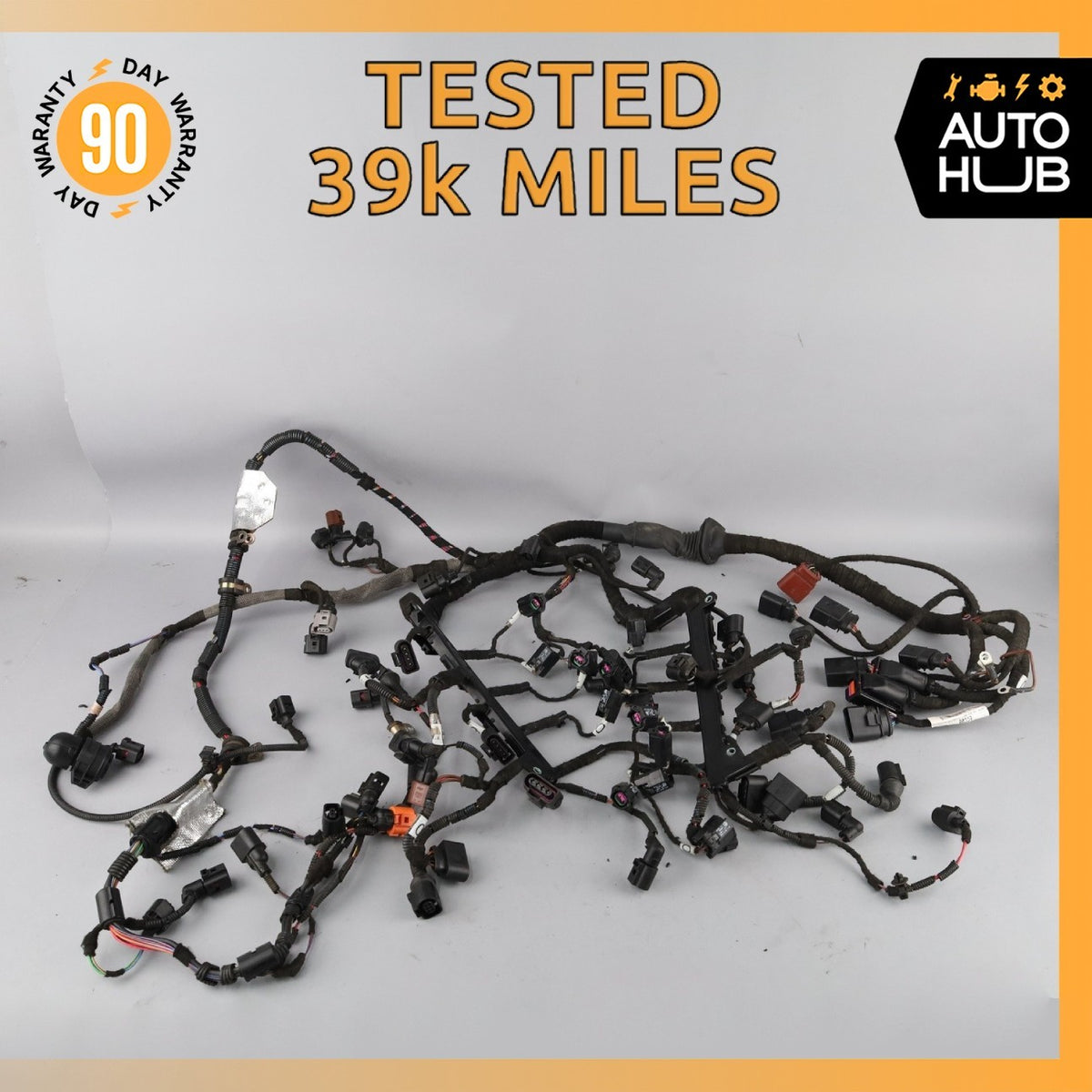 Bentley Continental Flying Spur 6.0L Engine Ignition Wire Cable Harness OEM 39k - photo 1