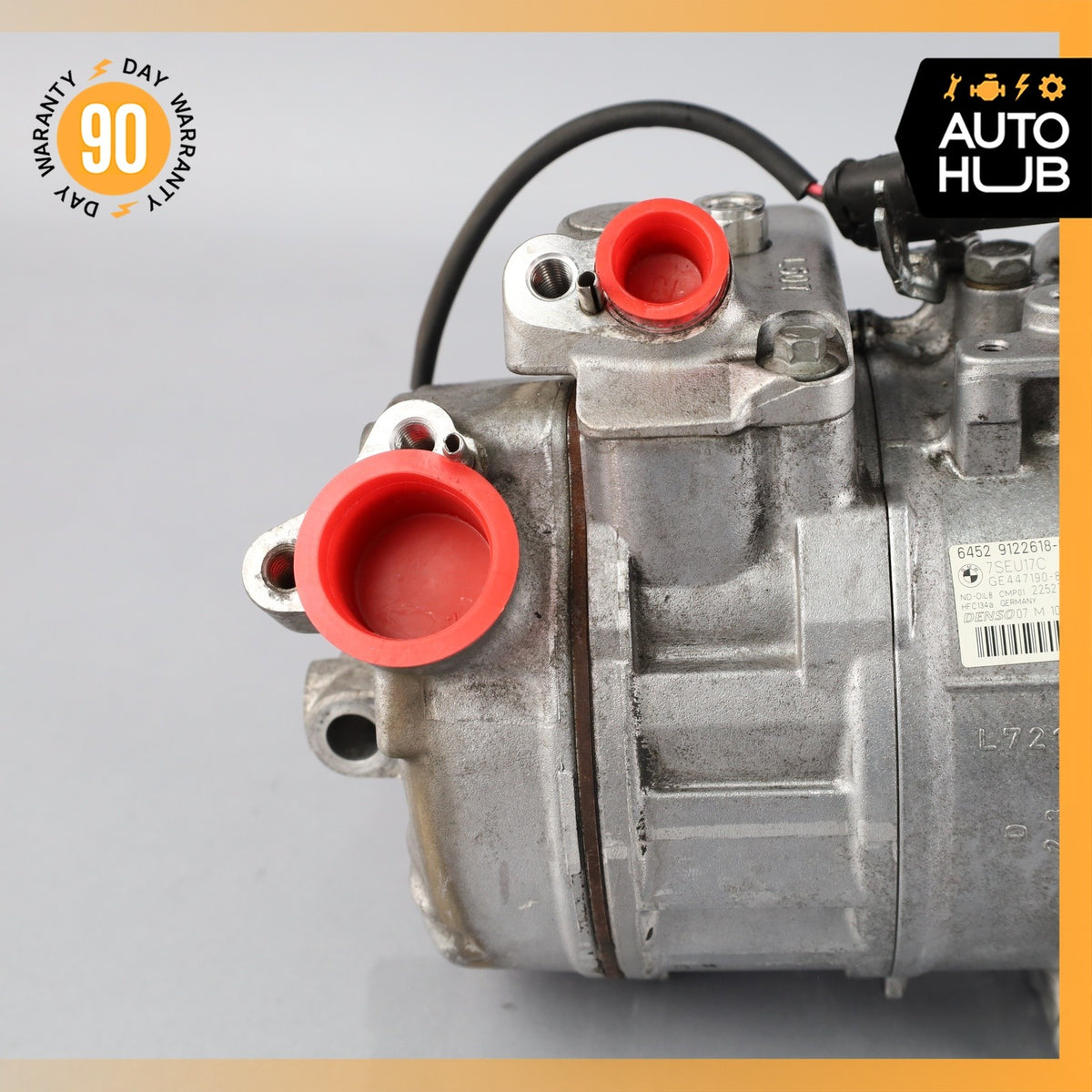 BMW E88 128i 328i A/C AC Air Condtitioning Compressor 9122618 OEM - photo 8