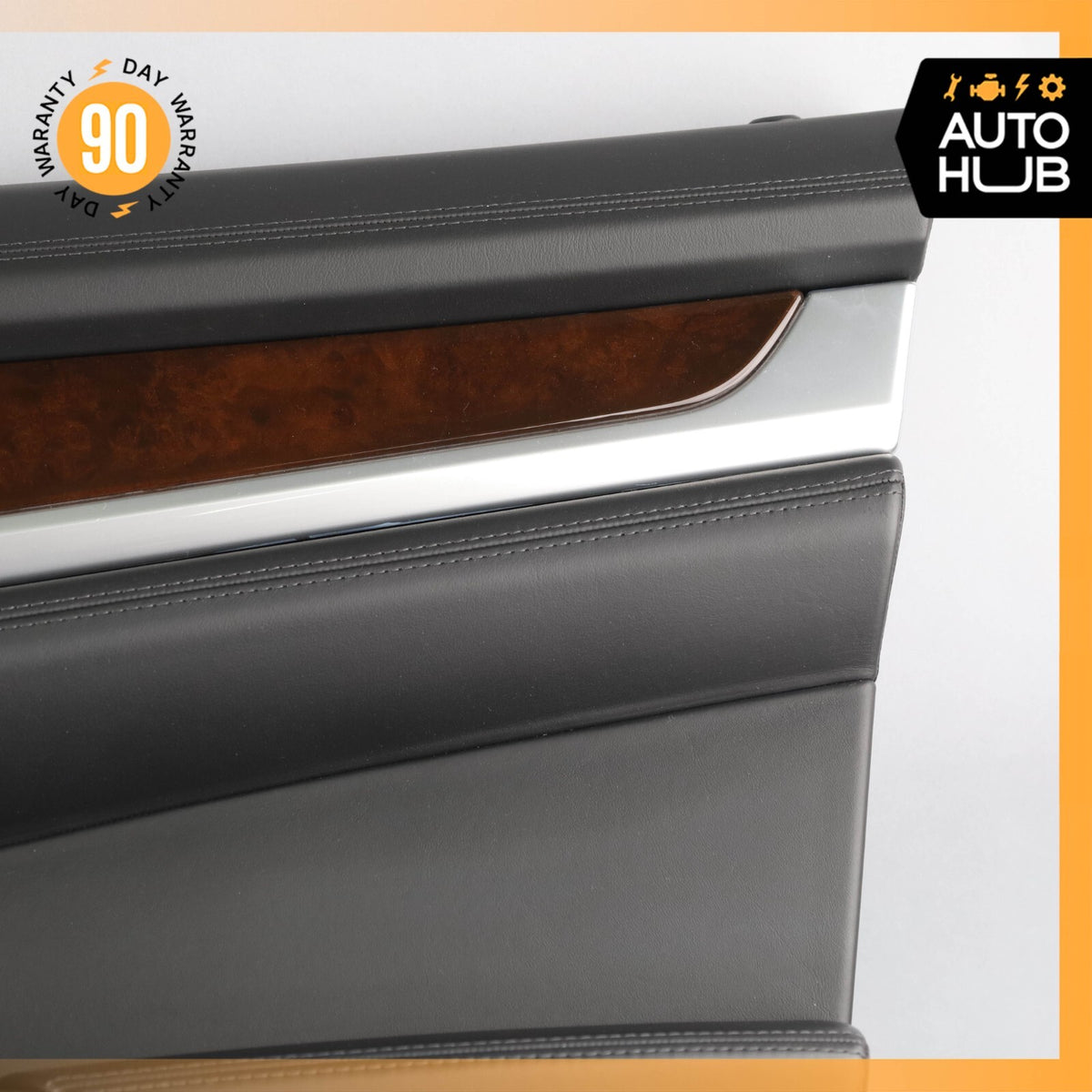 Porsche Panamera 970 Turbo Front Right Side Interior Door Panel Leather OEM 87k - photo 7