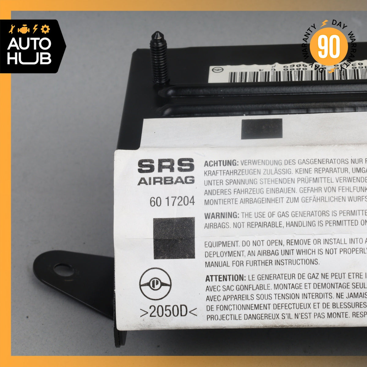 00-06 Mercedes W215 CL500 CL55 CL600 Quarter Airbag Air Bag Rear Right Side OEM - photo 2