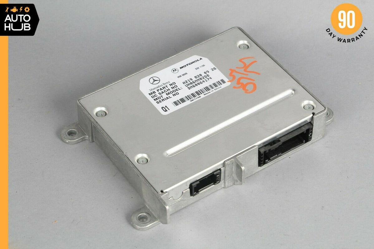 06-12 Mercedes R230 SL550 E350 Communication Control Module 2198200926 OEM - photo 1