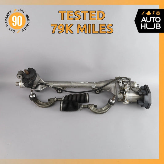 16-17 Jaguar X152 F-Type R AWD Electric Power Steering Rack and Pinion OEM 79k - photo 1