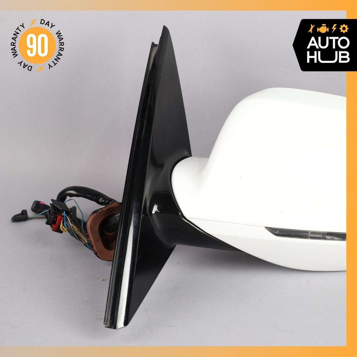 14-18 Audi D4 A8L S8 Left Side Rear View Door Mirror w/ Camera & Blind Spot OEM - photo 10