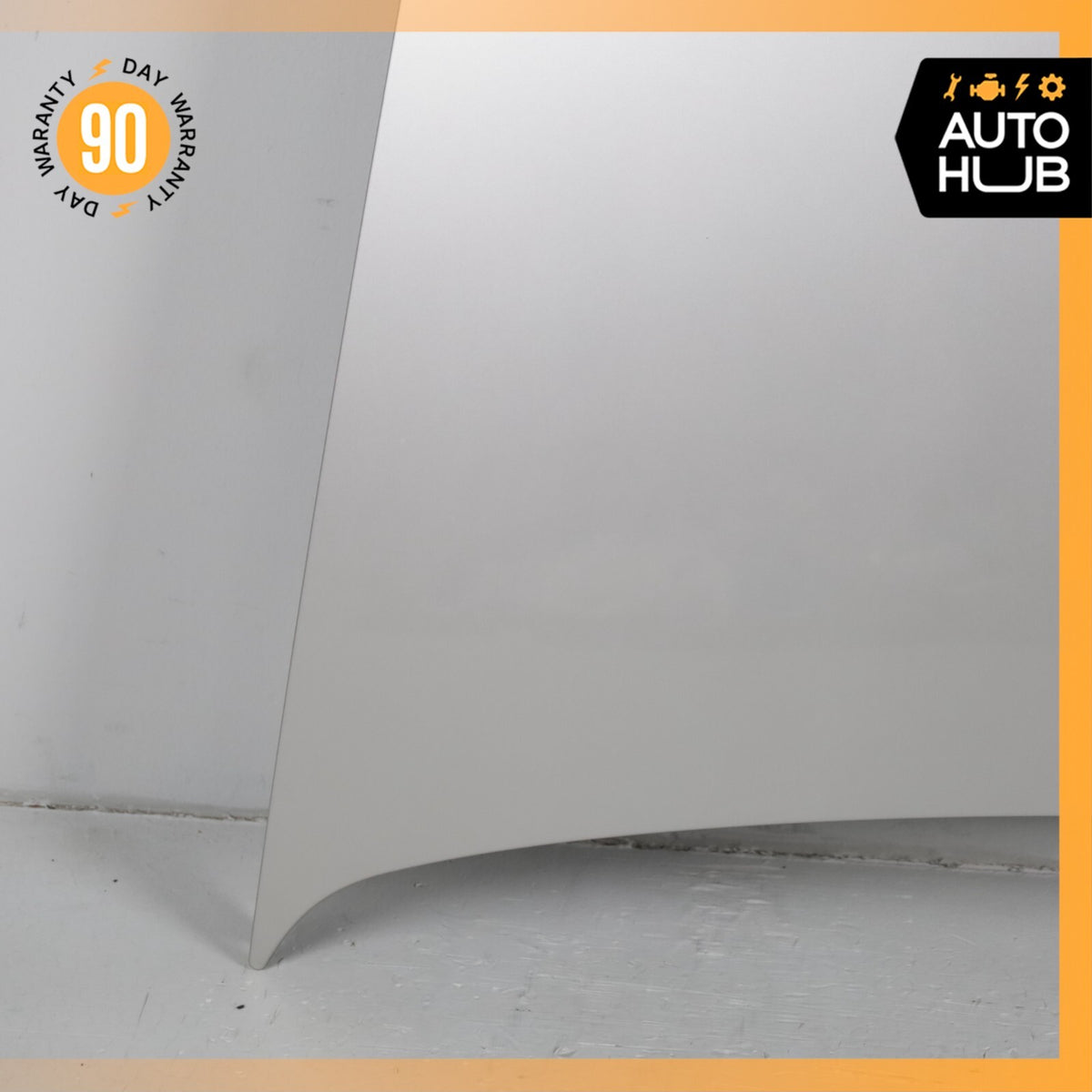 04-08 Cadillac XLR Hood Cover Panel Assembly Silver OEM 50k - photo 8