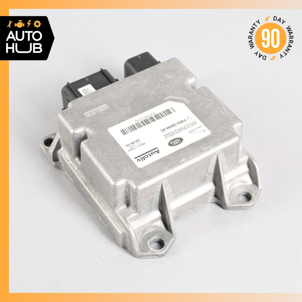 16-19 Jaguar X351 XJ Air Suspension Dynamics Control Module OEM 37k - photo 3