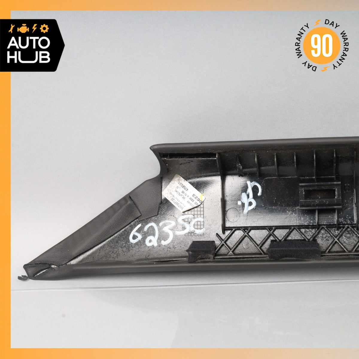 12-18 Bentley Continental GTC Front Right Side A-Pillar Trim Cover Black OEM - photo 6