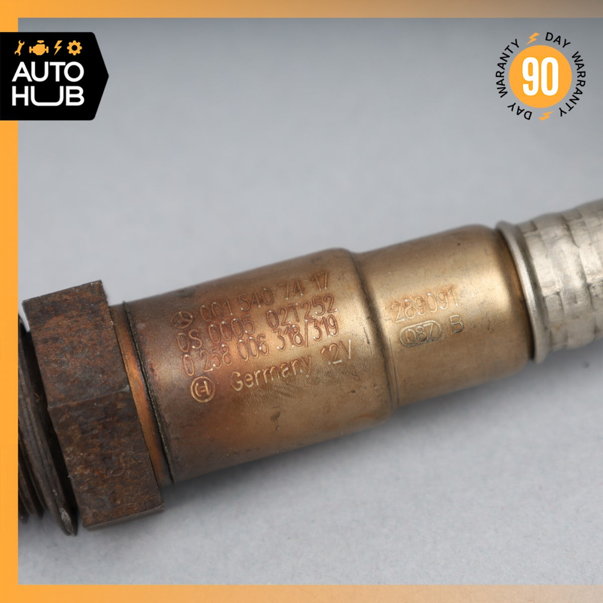 01-11 Mercedes W209 CLK500 C240 ML500 Oxygen O2 Sensor Lambda 0015407417 OEM - photo 12