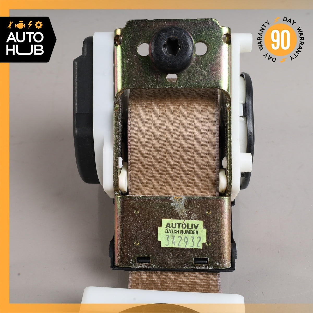 99-04 Bentley Arnage / RR Seraph Front Right Side Seat Belt Retractor Bronze OEM - photo 10