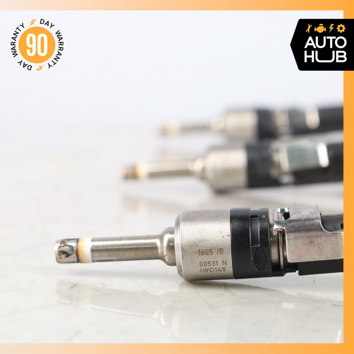 11-18 Porsche Cayenne 958 Touareg VR6 Upper Fuel Injector Rail w/ Injectors OEM - photo 7