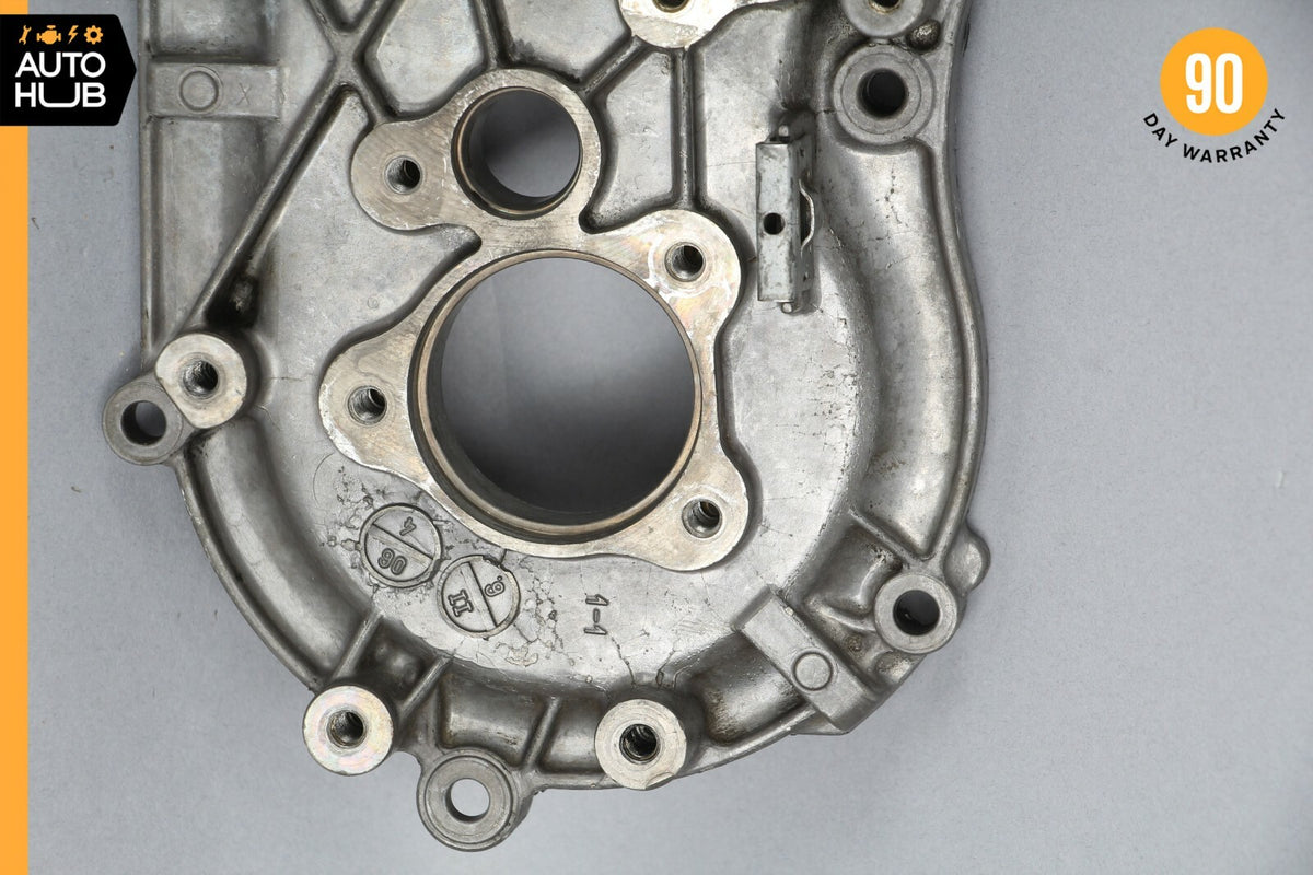 Mercedes W221 S550 E350 Front Left Side Engine Timing Chain Cover Plate OEM - photo 3