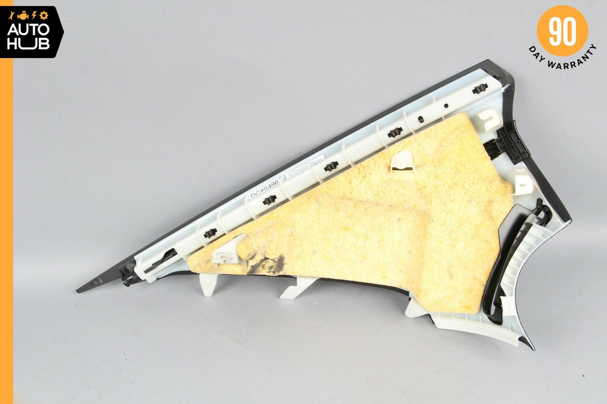 10-16 Mercedes W212 E350 E550 E250 C-Pillar Trim Rear Right Side Black OEM - photo 7