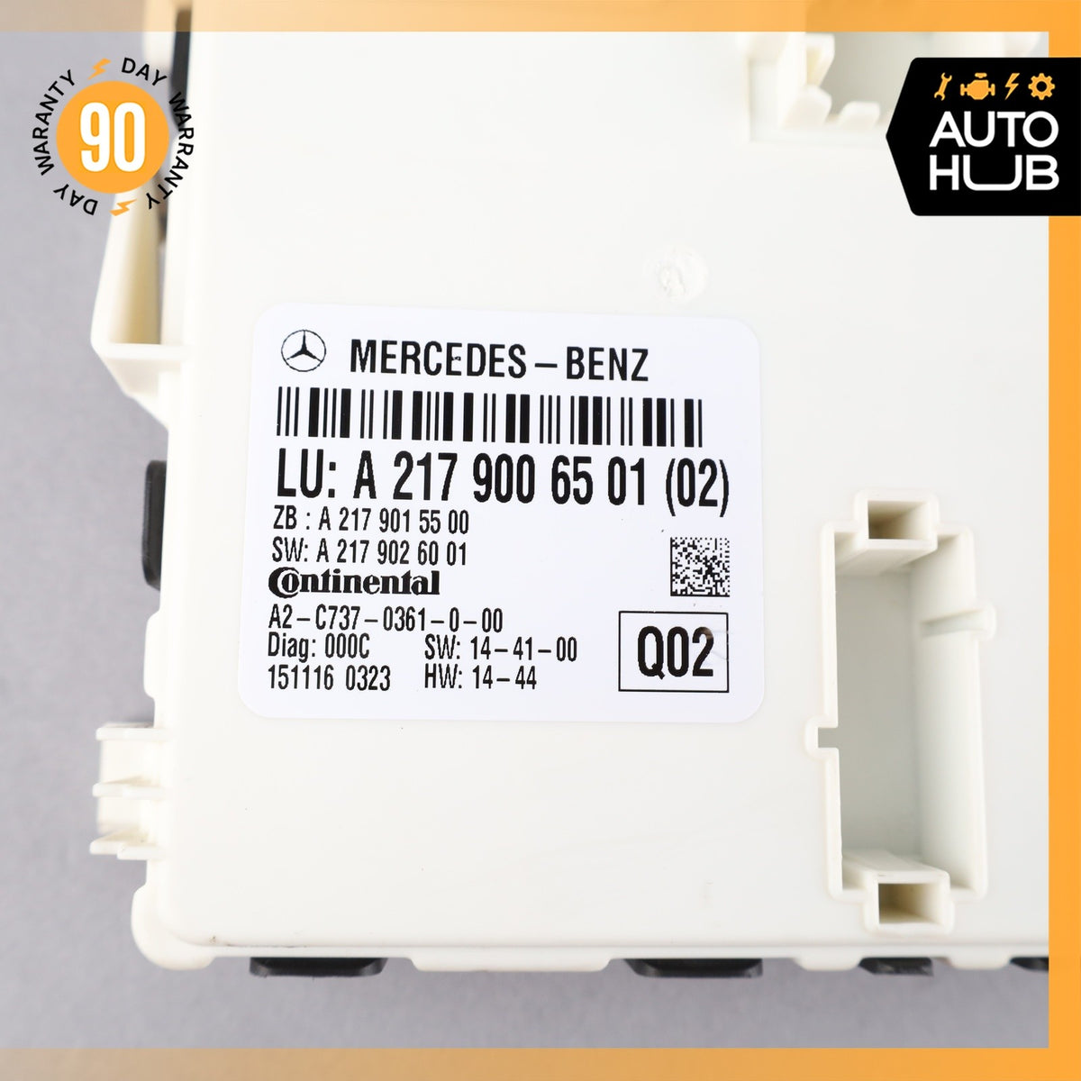 Mercedes W217 S550 Coupe Rear Window Regulator Control Module OEM 74k - photo 9