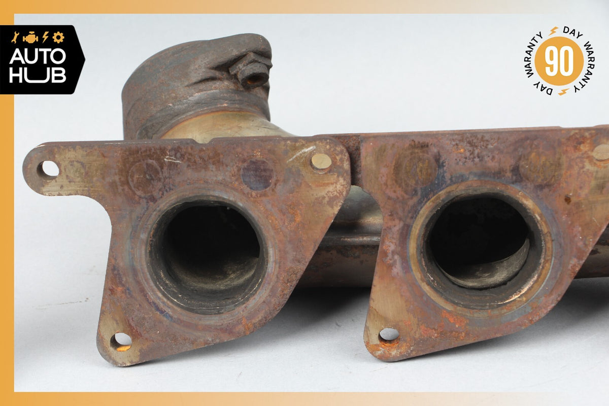 06-12 Mercedes W211 E350 C300 M272 Left & Right Exhaust Manifold Header Set OEM - photo 9