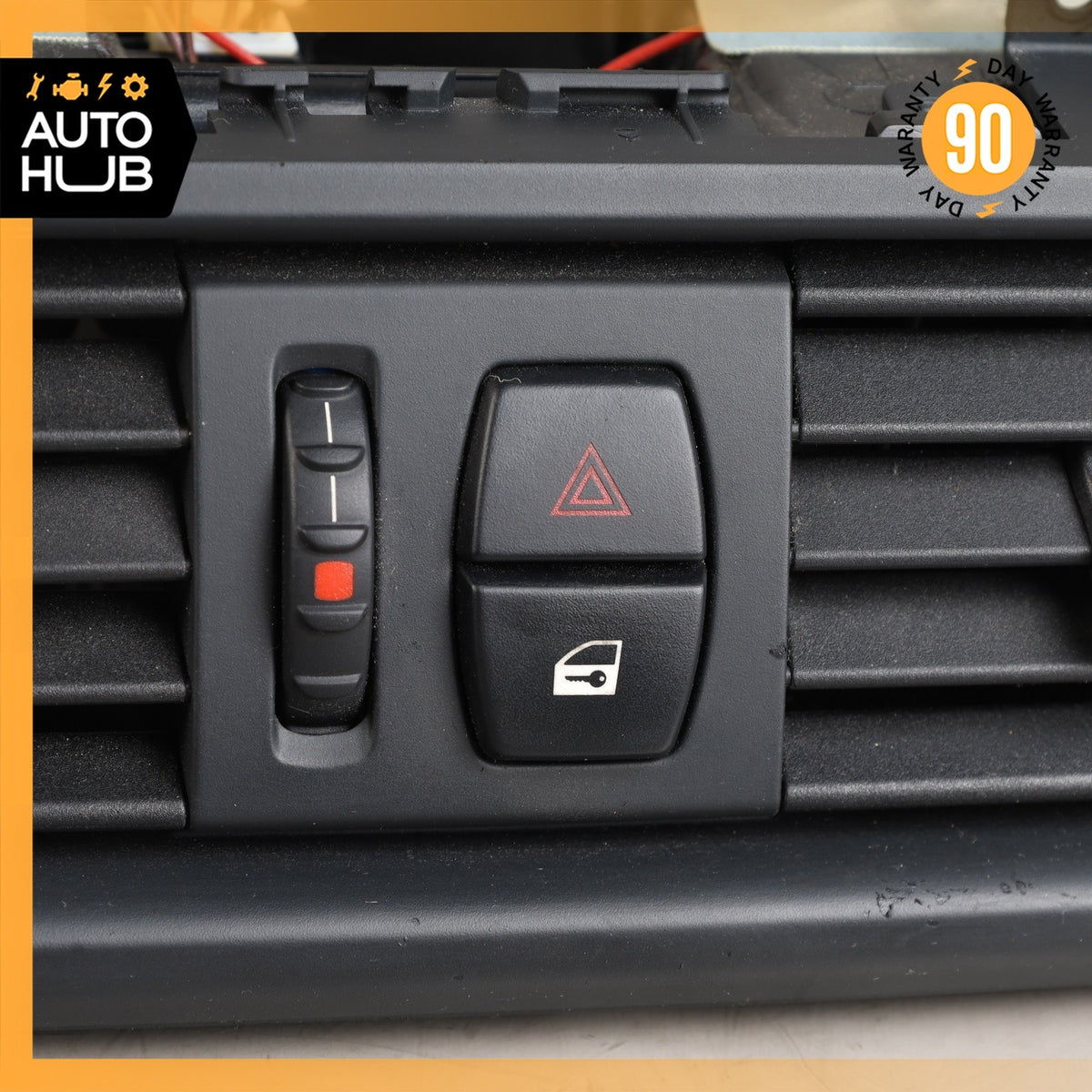 11-17 BMW F10 550i 535i Center Dash Board A/C Dual Air Vent 64229166885 OEM - photo 4