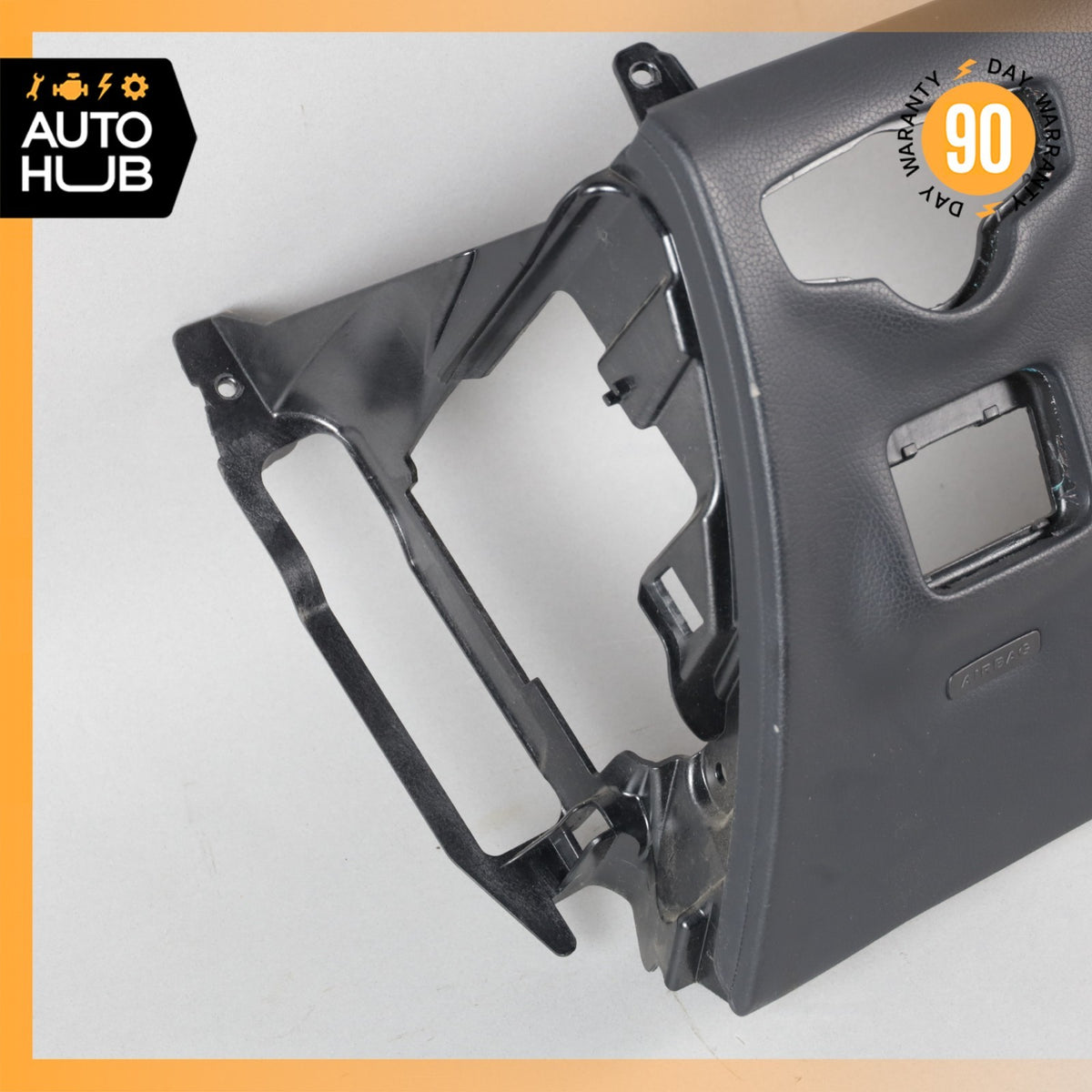 14-20 Mercedes W222 S550 Dashboard Lower Driver Knee Cover Panel Black OEM - photo 7