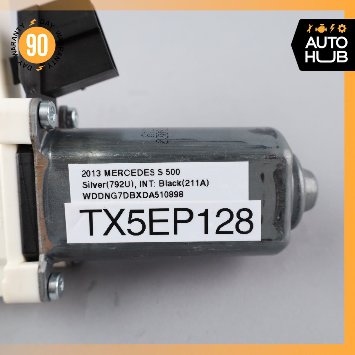 07-13 Mercedes W221 S550 S400 S350 Window Regulator Motor Front Right Side OEM - photo 11