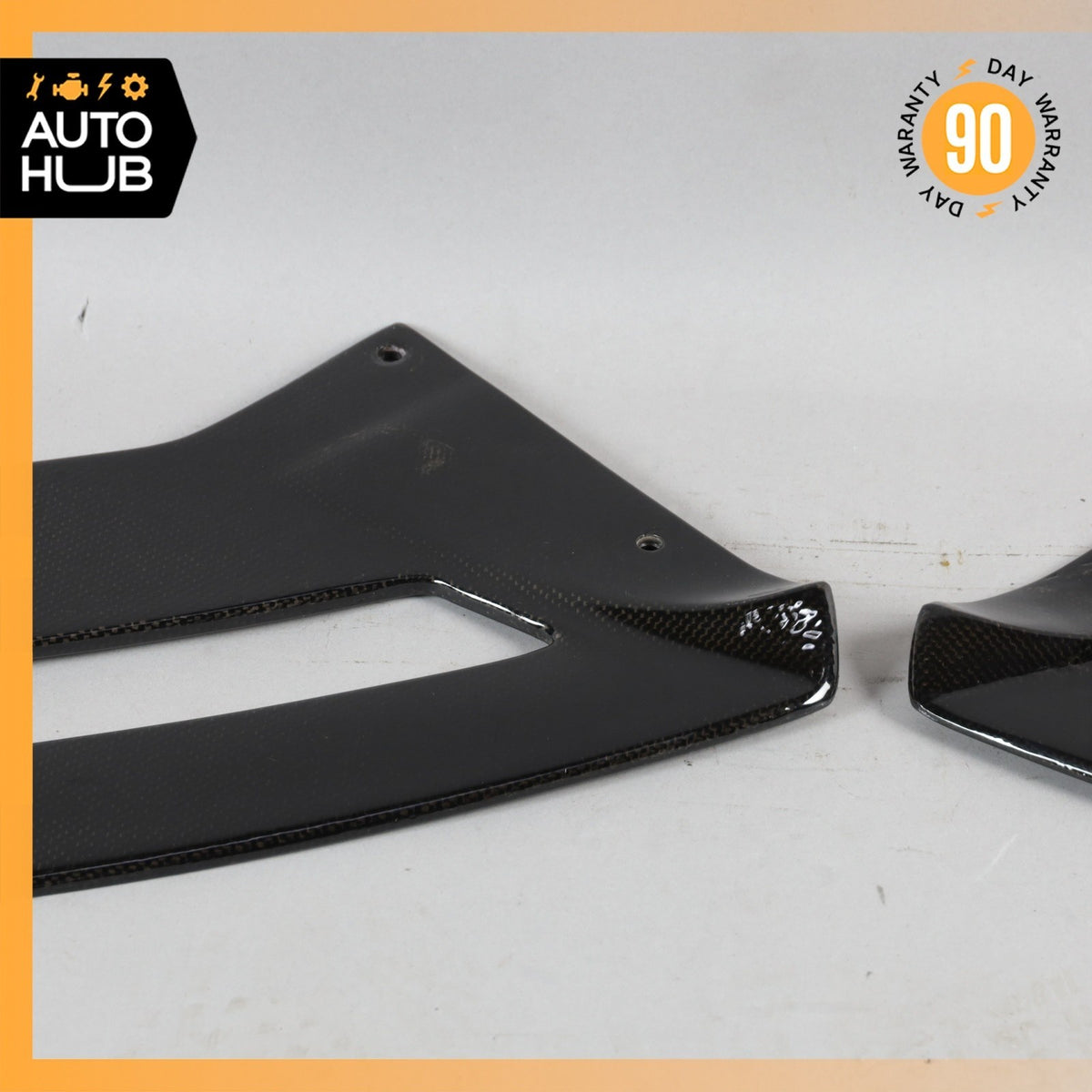 12-17 Lamborghini Aventador LP700 Front Bumper Splitters Set AF-1 Aero Function - photo 7