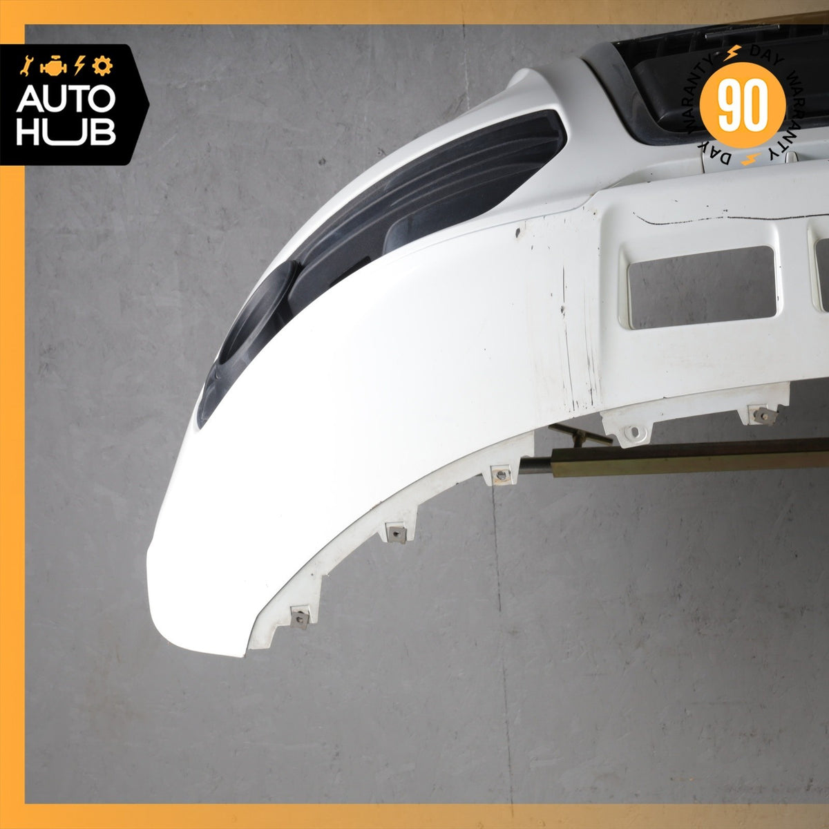 09-12 Audi 8R Q5 Front Bumper Cover Assembly White OEM - photo 17