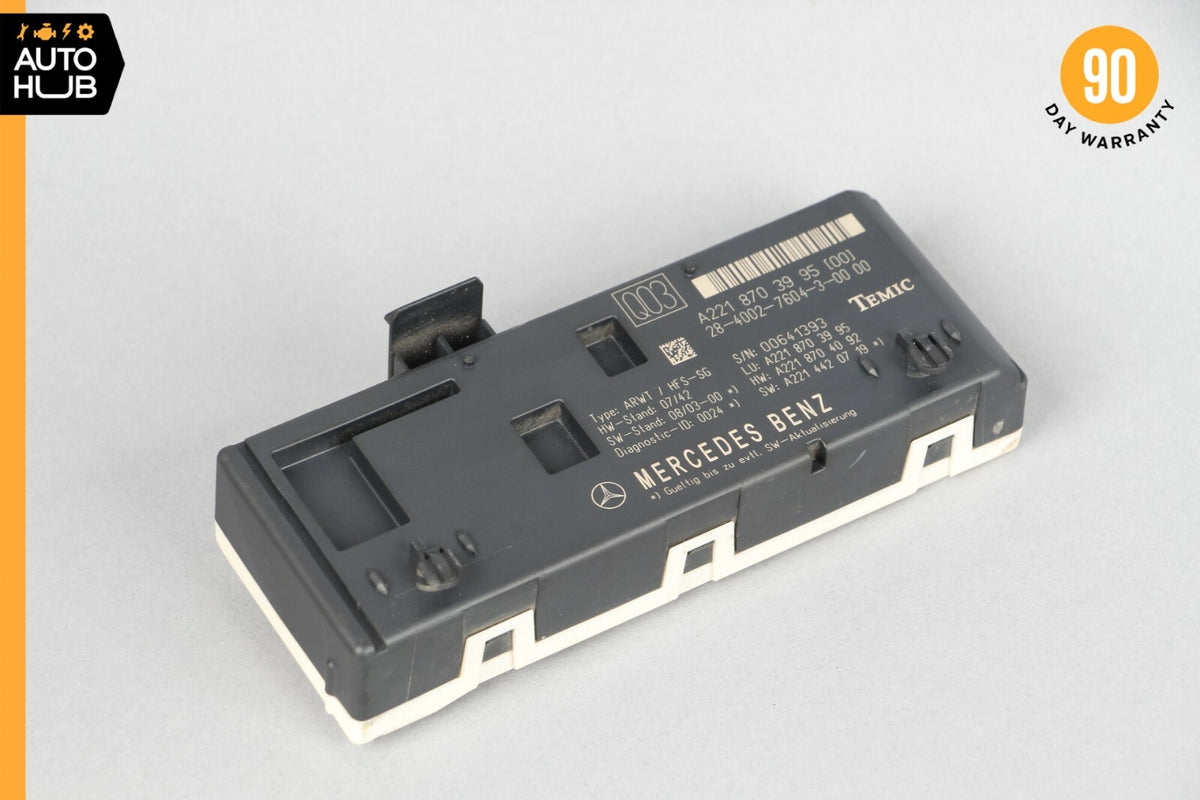 07-14 Mercedes W221 S550 CL550 Trunk Release Remote Open Close Module OEM - photo 1