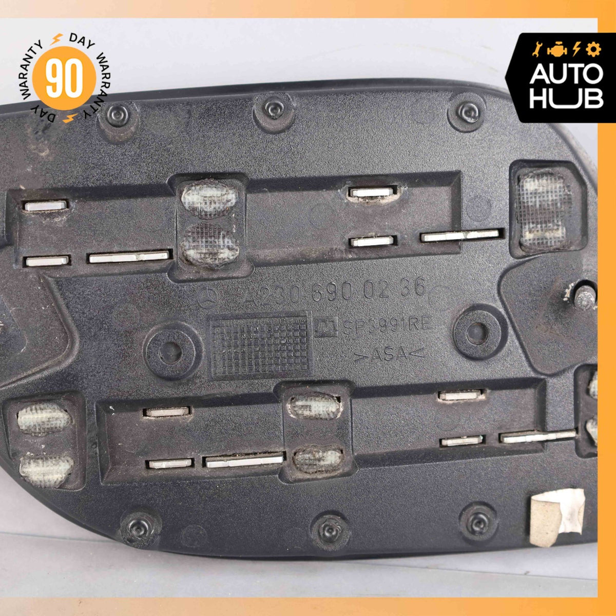 03-08 Mercedes R230 SL55 AMG SL500 SL550 Fender Grill Grille Vent Right Side OEM - photo 5