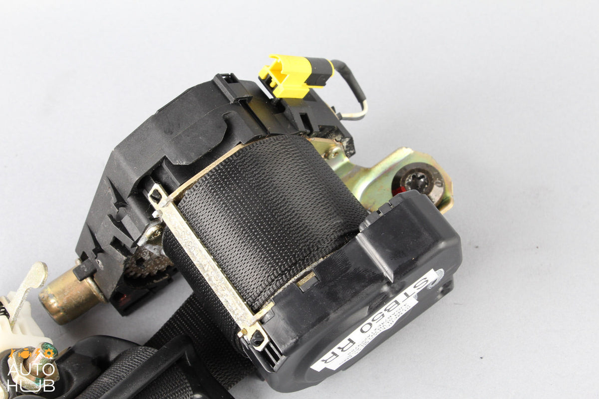 98-05 Mercedes W163 ML320 ML500 ML55 Rear Right Passenger Seat Belt Black OEM - photo 6