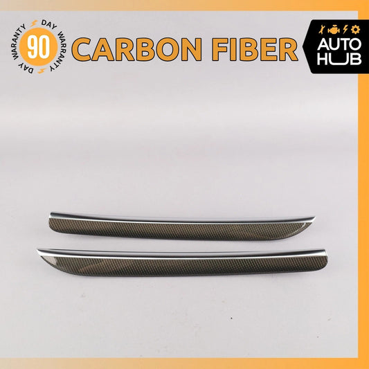 10-17 Audi S5 A5 RS5 Convertible Rear Quarter Panel Trim Carbon Set of 2 OEM - photo 1