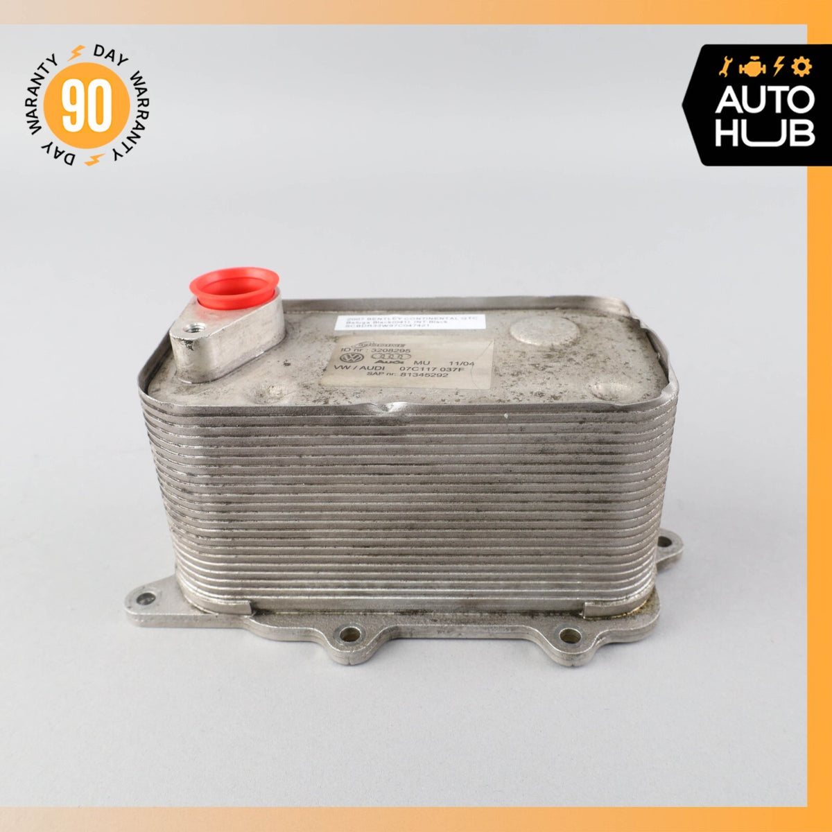 03-06 Bentley Continental GTC Engine Oil Cooler Radiator OEM - photo 2