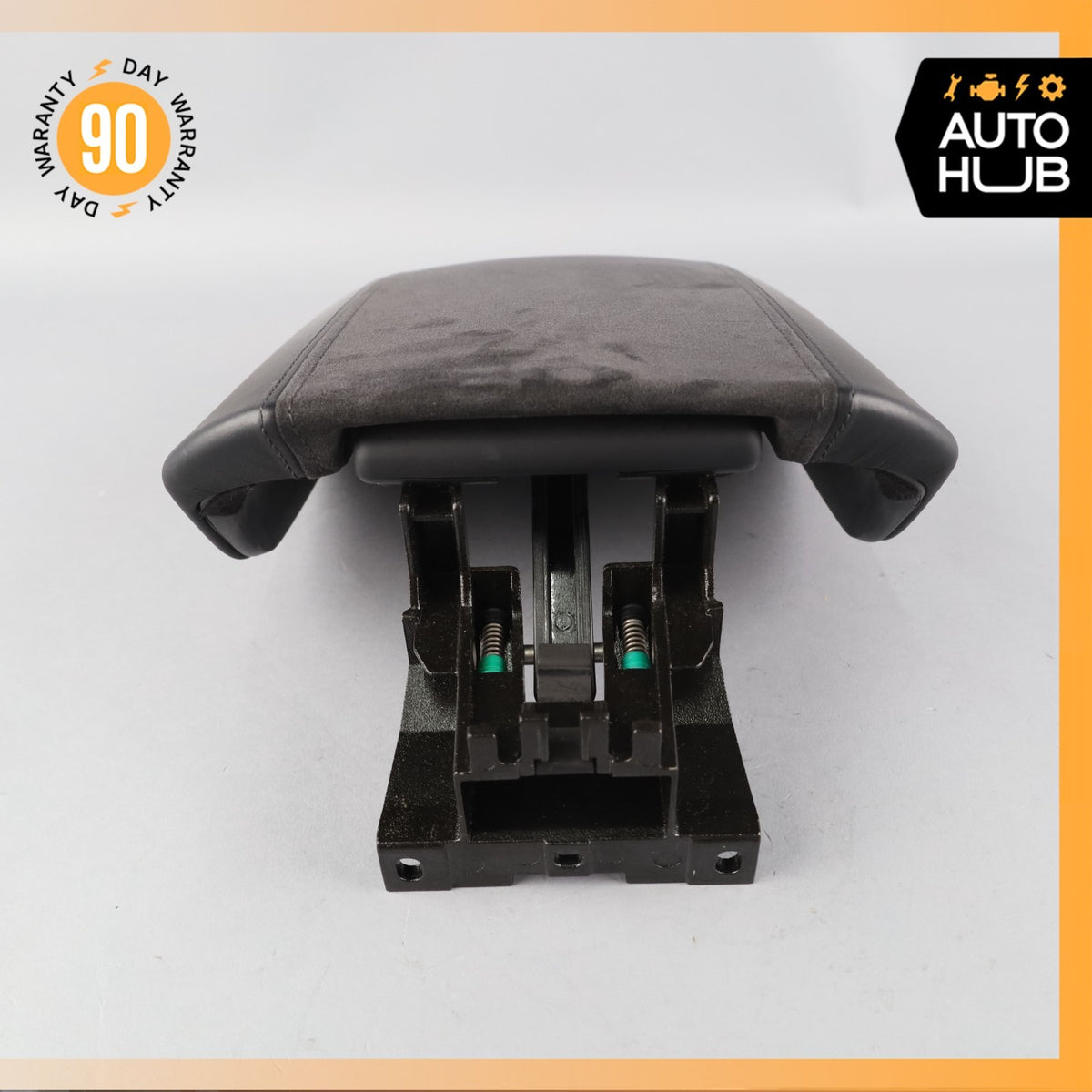 11-18 Porsche Cayenne 958 GTS Center Console Arm Rest Armrest Cover Suede OEM - photo 4