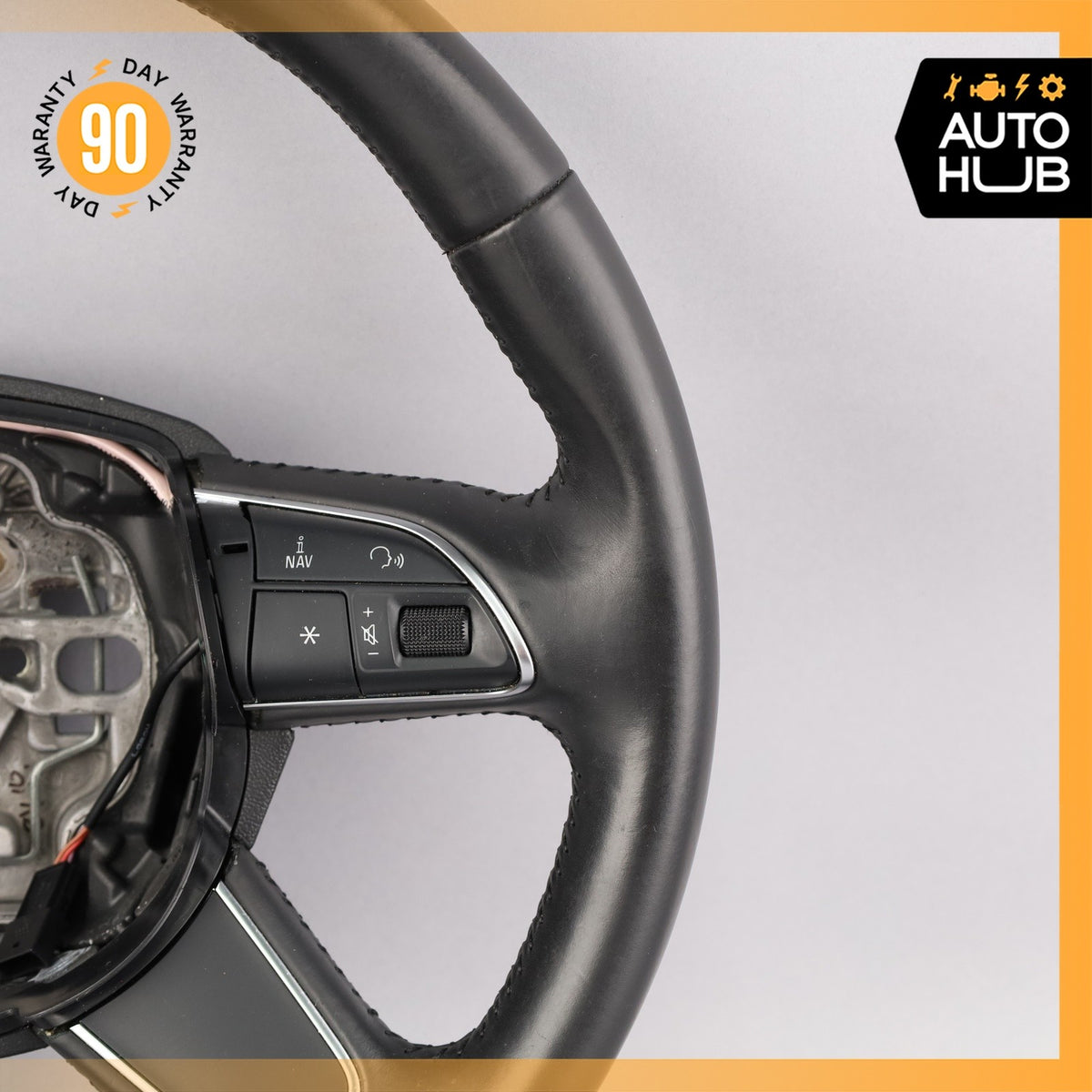 Audi 4G8 A7 S7 Steering Wheel Black 4G0419091M OEM - photo 5