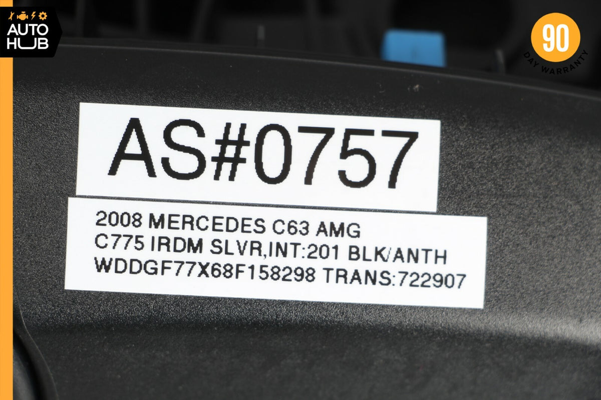 08-09 Mercedes W204 C63 C300 Side Rear View Door Mirror Mechanism Left OEM 72k - photo 12