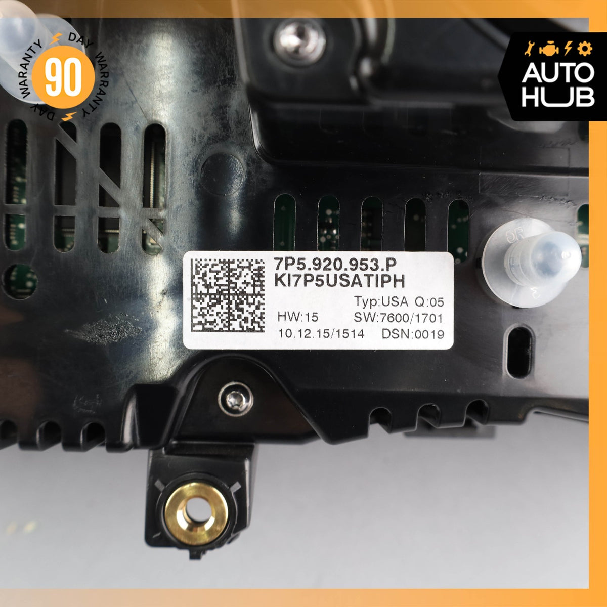15-16 Porsche Cayenne 958 E-Hybrid Instrument Speedometer Cluster OEM 126k - photo 14