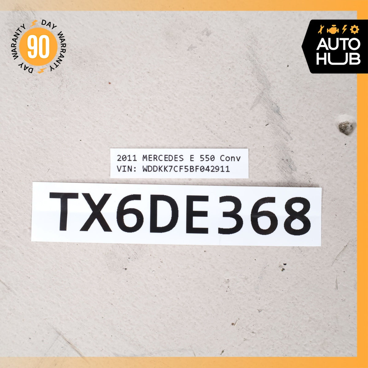 11-17 Mercedes W207 E550 E350 Convertible Left Driver Side Door Shell OEM - photo 17