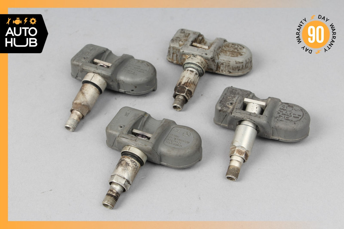 08-14 Mercedes W204 C250 GLK350 TPMS Tire Pressure Sensor Sensors Set 433.92 MHZ - photo 1