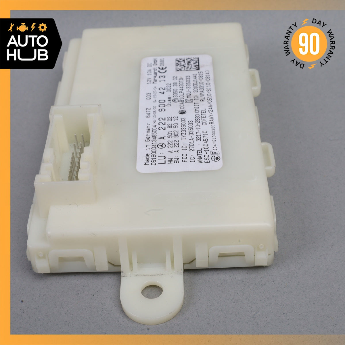 15-18 Mercedes W205 C63 C43 AMG Keyless Go Entry Control Module OEM - photo 7