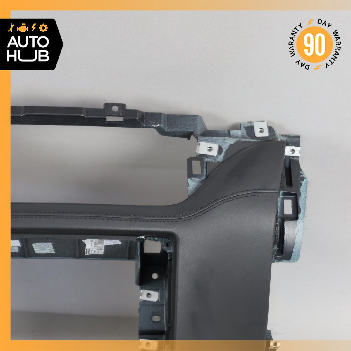 07-13 Mercedes W221 S600 S65 Dashboard Lower Driver Knee Cover Panel Black OEM - photo 2
