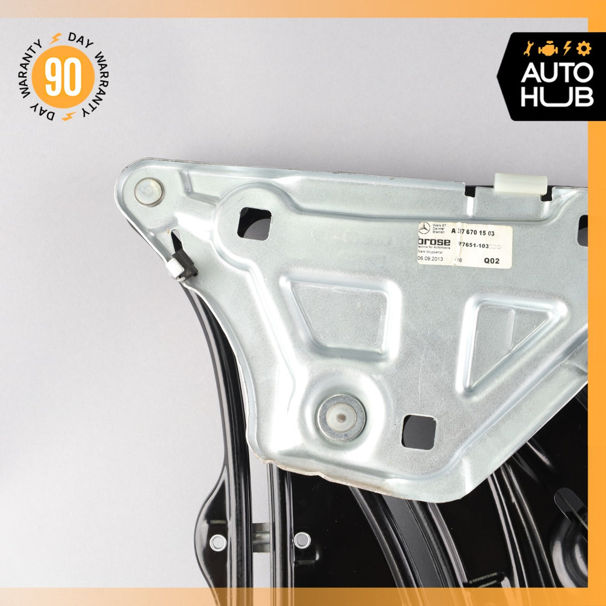 11-17 Mercedes W207 E550 E350 Rear Left Window Regulator w/Motor OEM 74k - photo 4