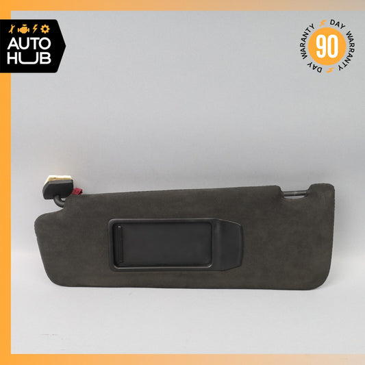 BMW F04 750i Hybrid Left Driver Side Sunvisor Sun Visor Suede Black OEM - photo 1