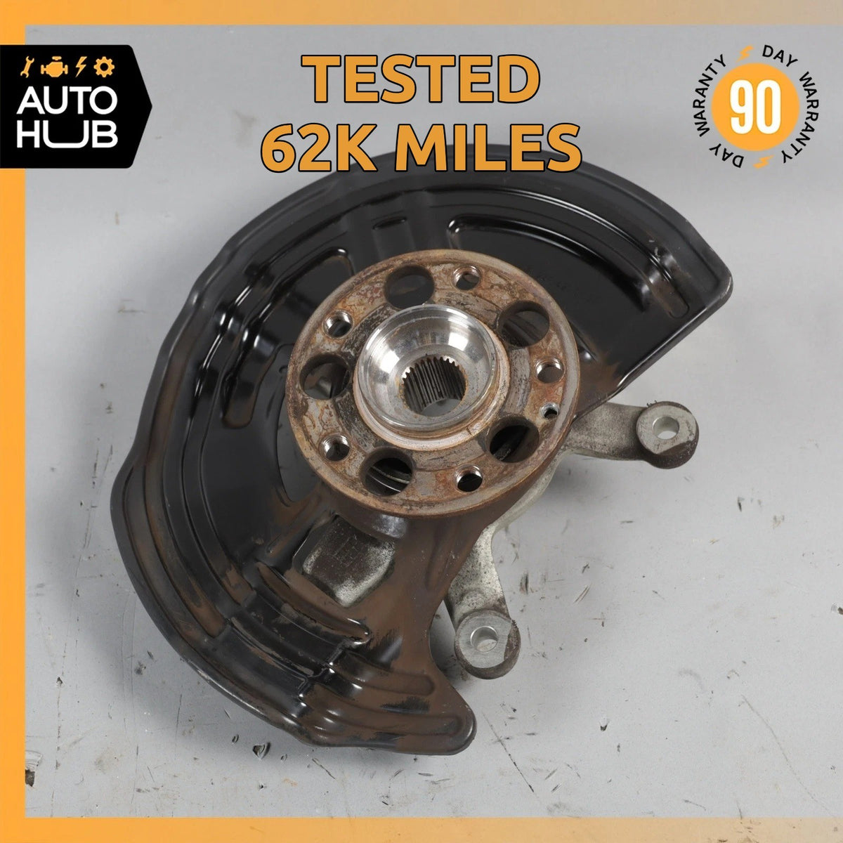Mercedes W242 B250e Front Right Side Spindle Knuckle Hub OEM 62k - photo 1