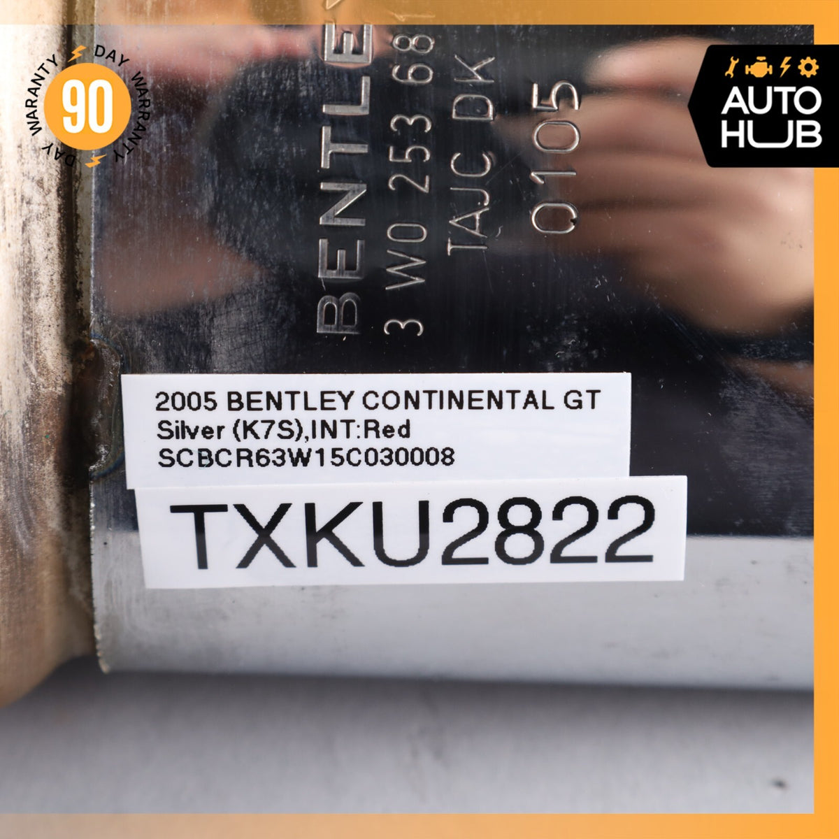 Bentley Continental GT GTC Exhaust Muffler Tips Left and Right Set OEM 73k - photo 15