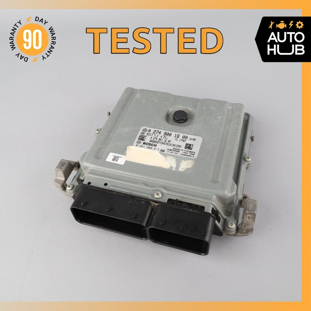 Mercedes X253 GLC300 E300 C300 M274 ECU Engine Control Module Unit OEM - photo 1