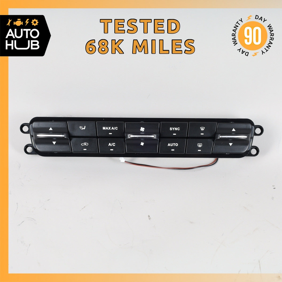 Maserati Ghibli M157 Levante M161 AC A/C Heater Climate Control Switch OEM 68k - photo 1