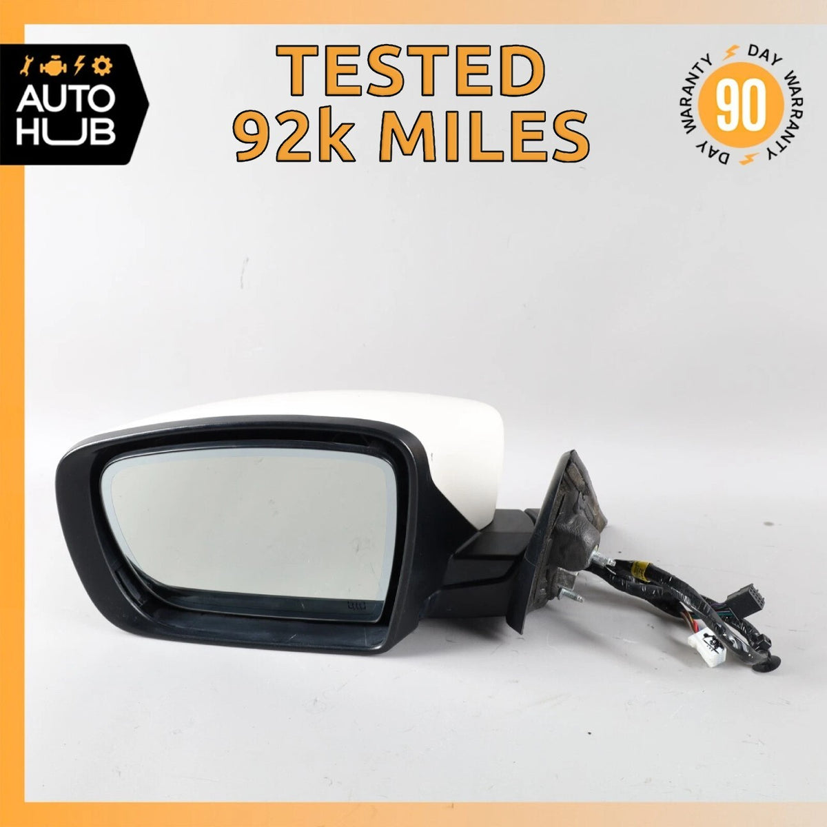 14-17 Maserati Quattroporte M156 Left Side Rear View Door Mirror OEM 92k - photo 1